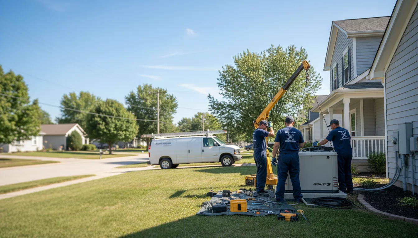 Generator Installation in Sunbury, OH near me